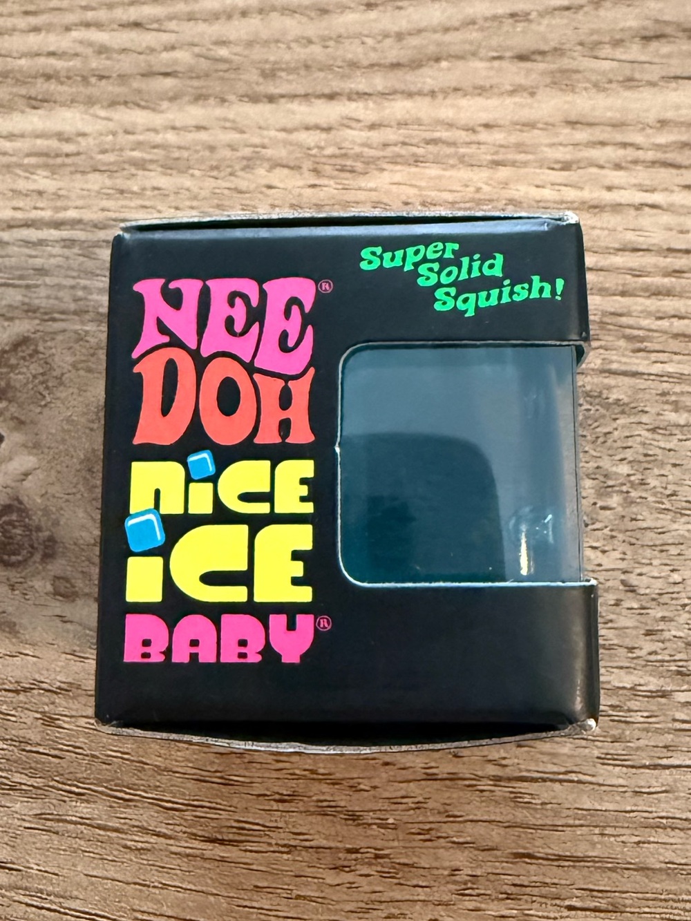 NeeDoh Nice Ice Baby Super Solid Squishy - Blue